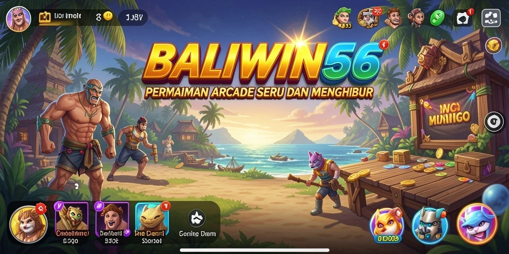 Tampilan seru gameplay BALIWIN66 dalam genre Arcade.