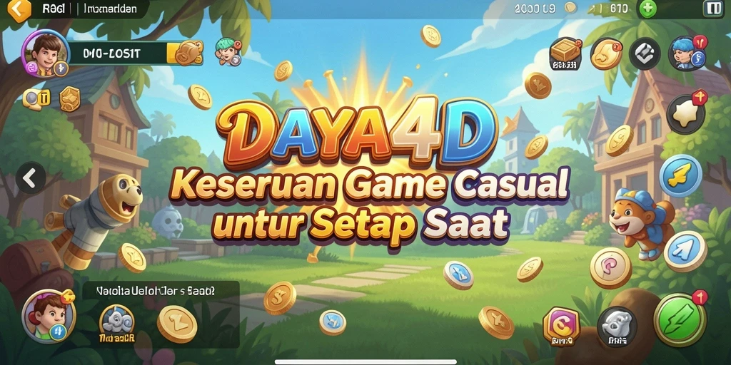 Tampilan gameplay seru dari DAYA4D dengan desain yang menarik.