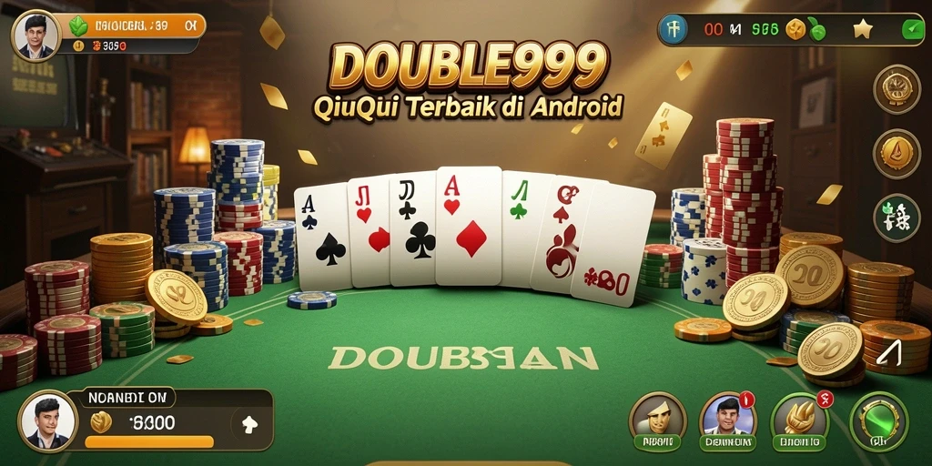 Tampilan gameplay QiuQiu yang menarik di DOUBLE999.