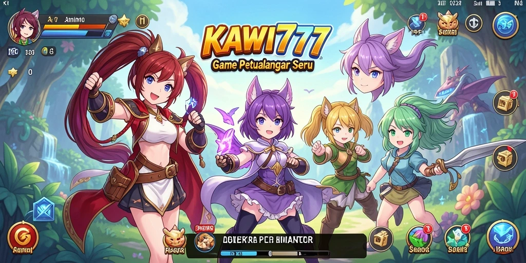 Tampilan menarik dari gameplay KAWI777 yang seru dan imersif.