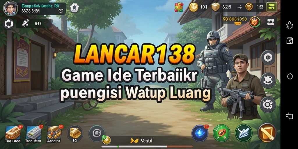 Screenshot gameplay LANCAR138 yang menunjukkan momen mengumpulkan sumber daya.