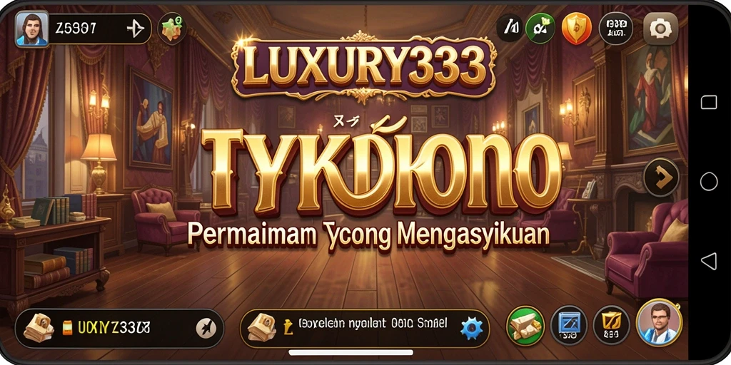Screenshot menunjukkan momen seru dalam gameplay LUXURY333.