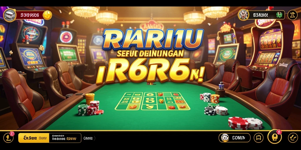 Screenshot gameplay R6R6 menampilkan suasana Kasino yang menarik.