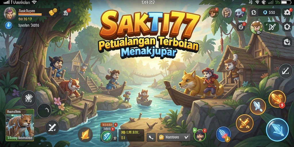 Tampilan gameplay SAKTI77 yang menakjubkan dalam dunia terbuka.