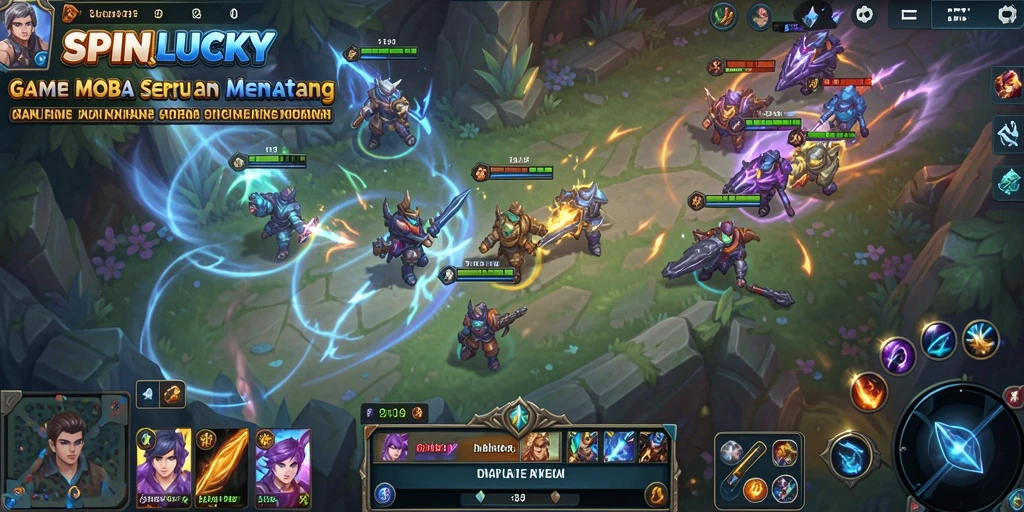 Tampilan screenshot gameplay seru di SPINLUCKY.