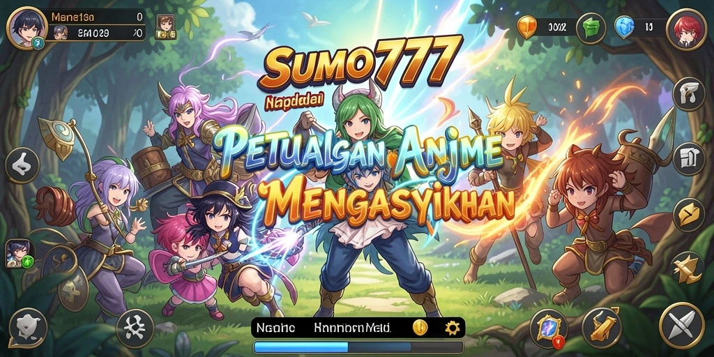 Screenshot SUMO777 yang menampilkan aksi gameplay seru.