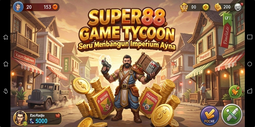 Tampilan gameplay dari SUPER88 yang seru dan interaktif.